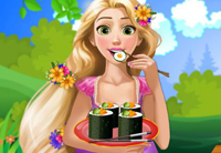 Pregnant Rapunzel Sushi Cravings