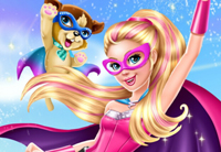 Super Barbie Saving City